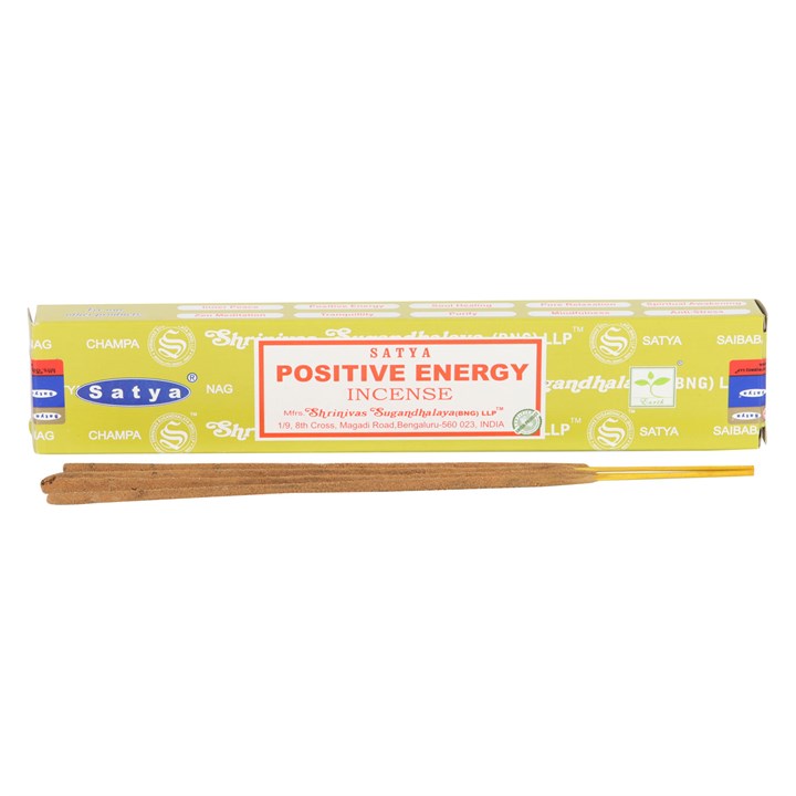 Set of 12 Positive Energy Incense Sticks by Satya (12/50)