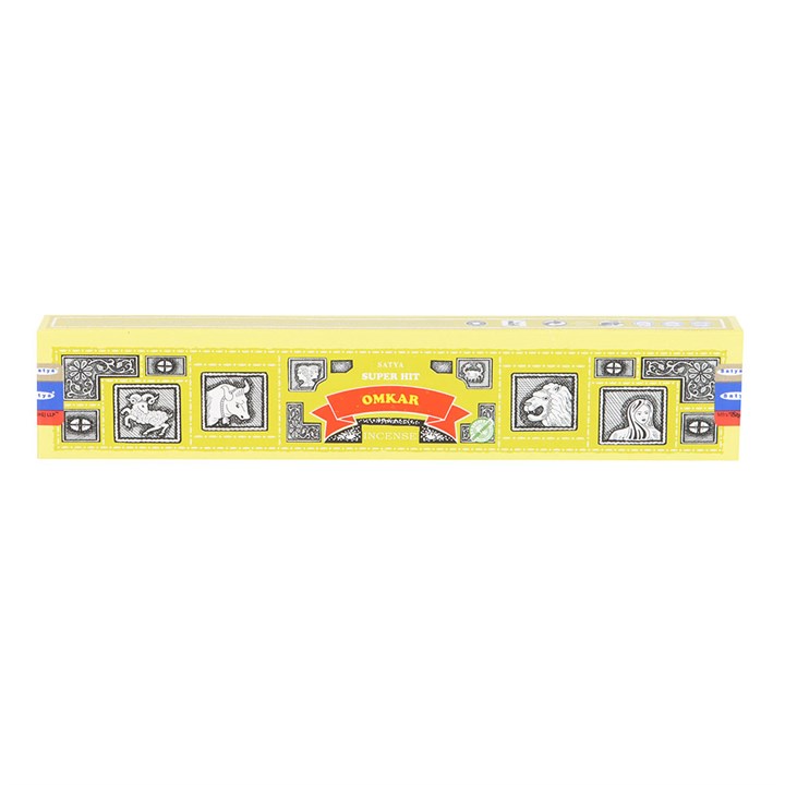 Set of 12 Satya Superhit Omkar Incense 15g (12/50)