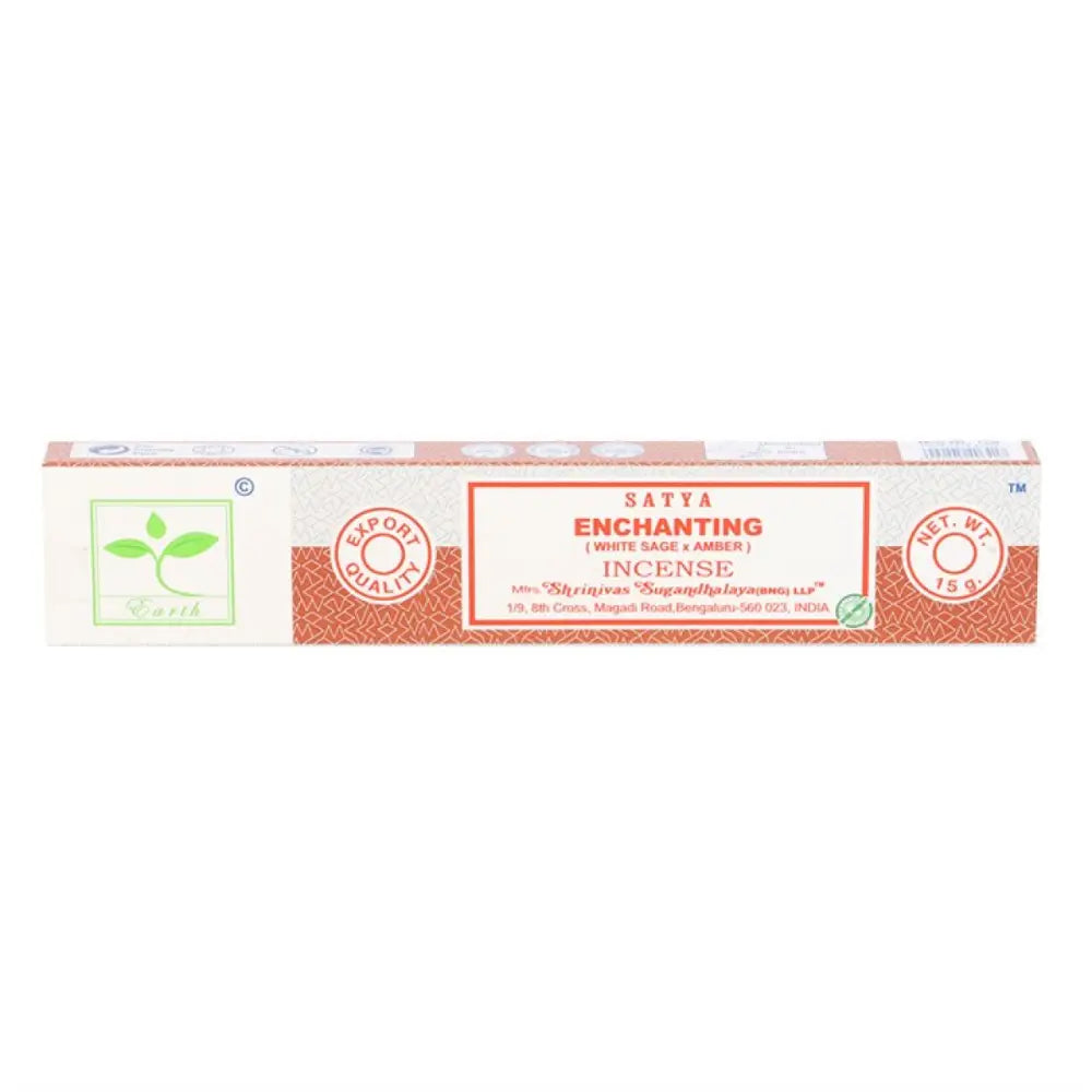Set of 6 Earth Satya Enchanting Incense (12/50)