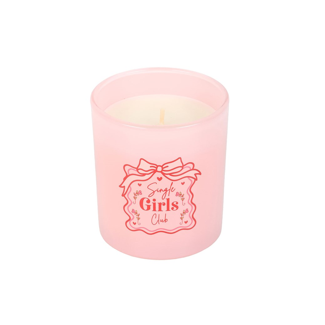 Single Girls Club Wild Strawberry Candle