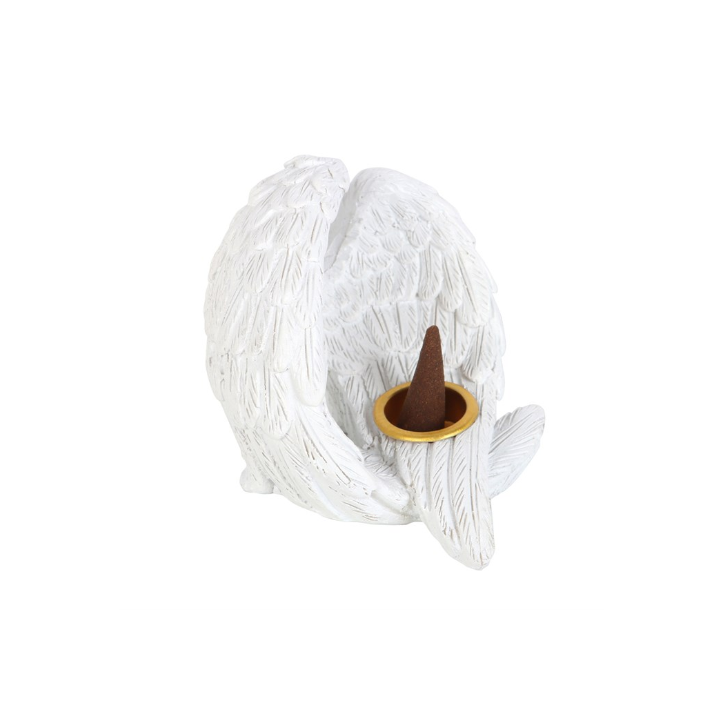 Angel Wing Resin Incense Cone Burner