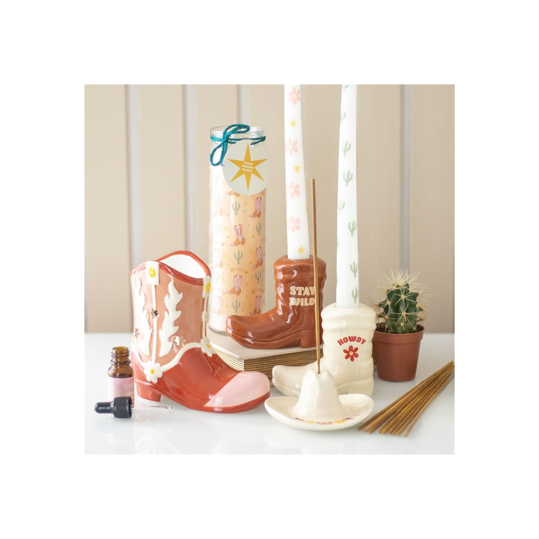 Howdy Cowboy Hat Incense Stick Holder
