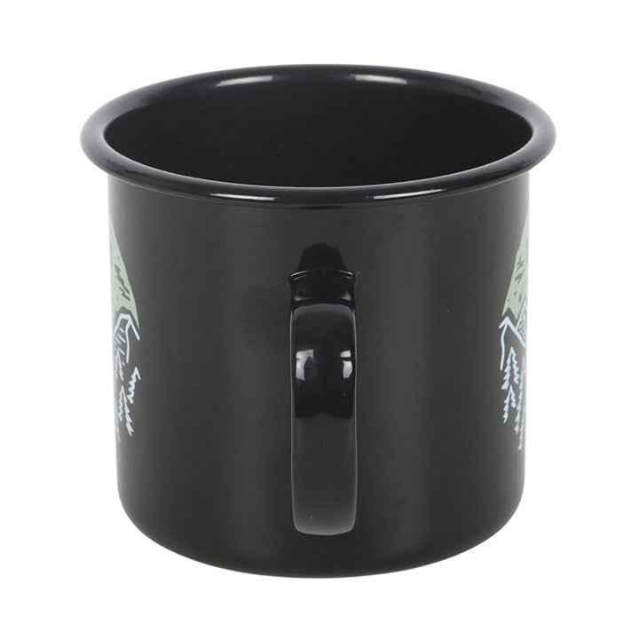Bigfoot Search Team Enamel Mug