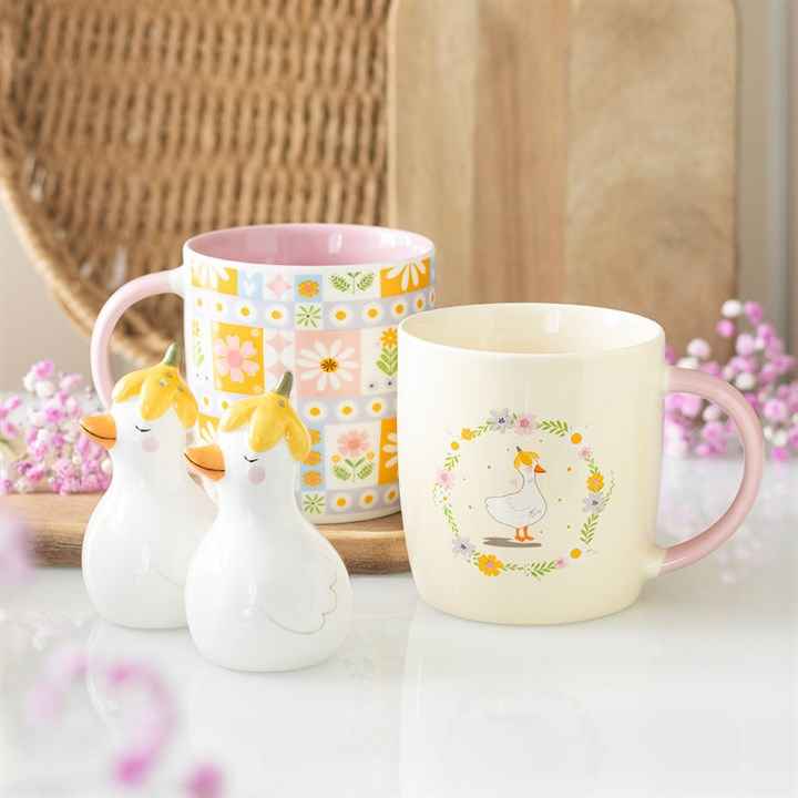 Floral Patchwork Print Mug