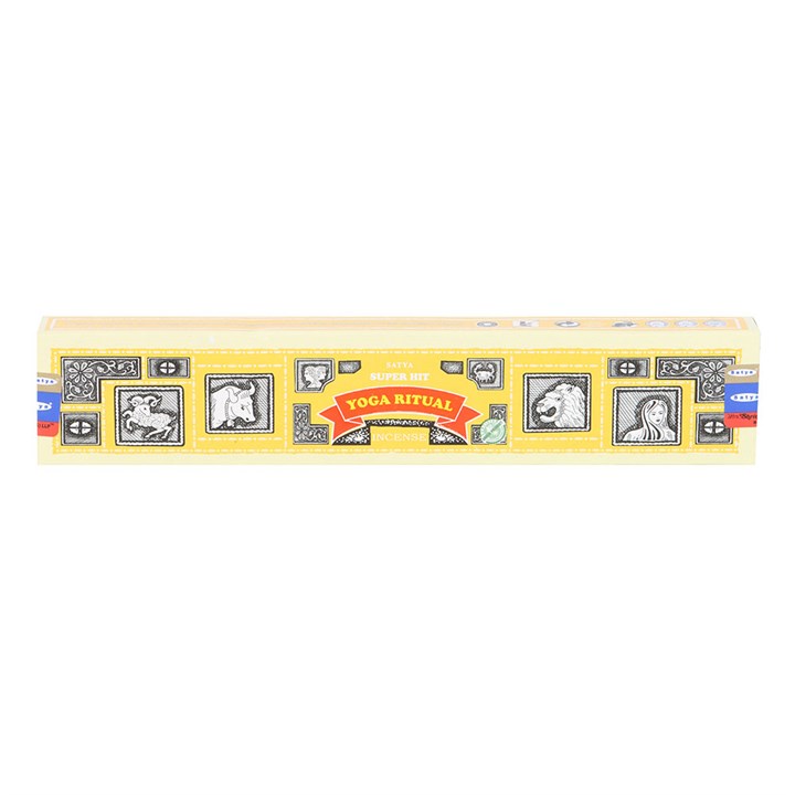 Set of 12 Satya Superhit Yoga Ritual Incense 15g (12/50)