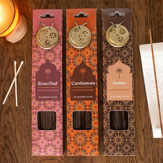 Set of 18 Arabian Nights Incense Gift Sets in Display