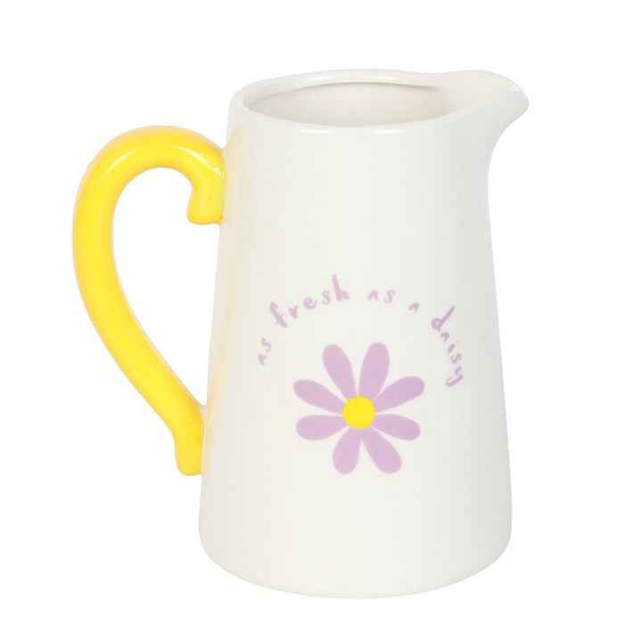Fresh as a Daisy Ceramic Flower Jug