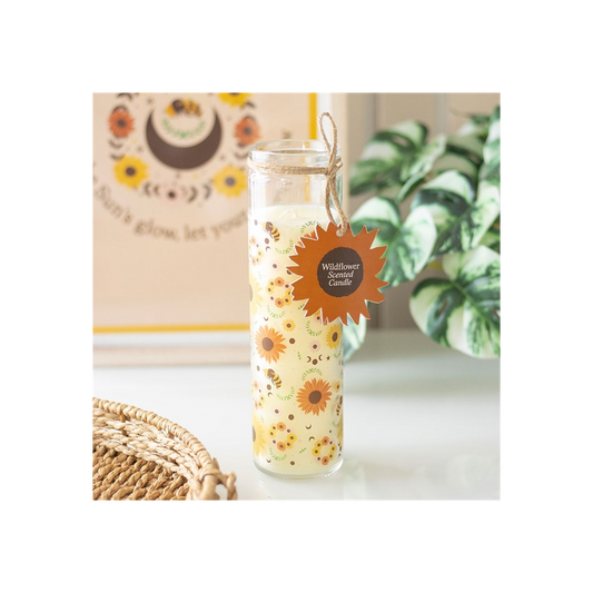 Bee Radiant Wildflower Tube Candle