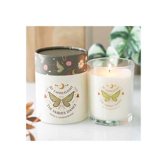 Fairy Wing Moss & Sandalwood Candle