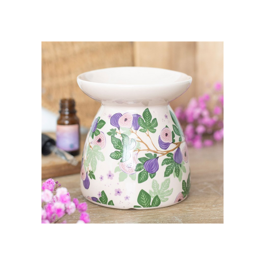 Fig Tree Print Oil Burner