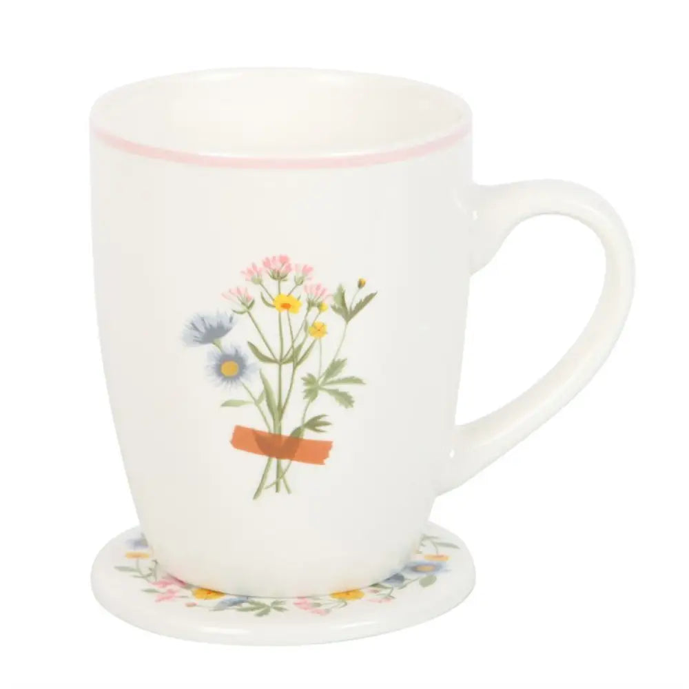 If Mums Were Flowers Floral Mug & Coaster Set