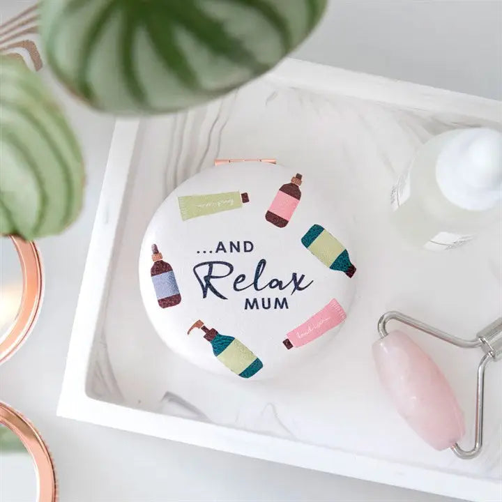 Relax Mum Compact Mirror
