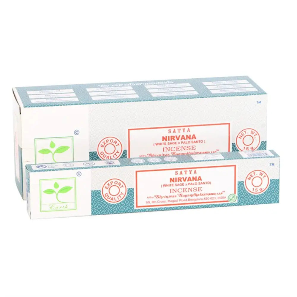 Set of 6 Earth Satya Nirvana Incense (12/50)