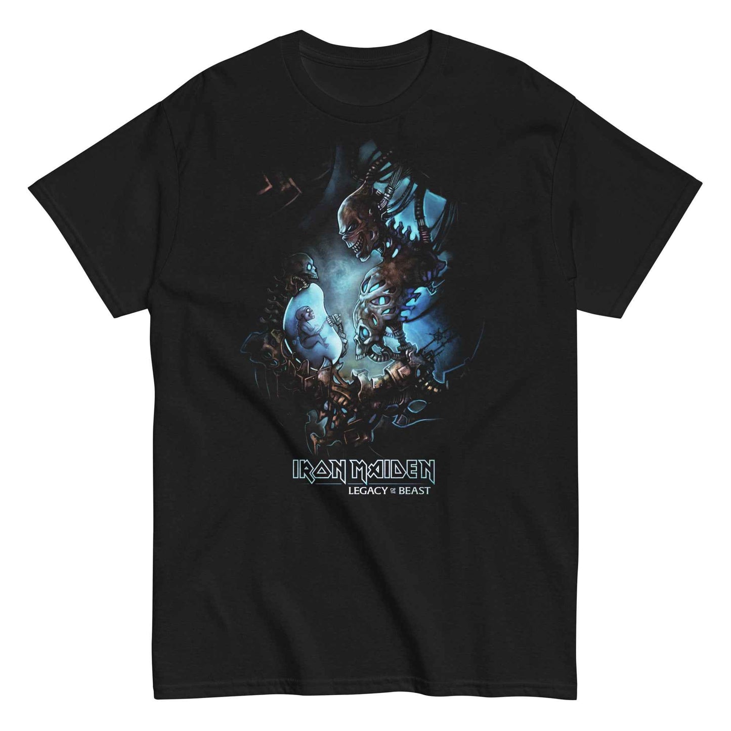 Iron Maiden Legacy Of The Beast T-Shirt – Unisex Heavy Metal Graphic Cotton Tee