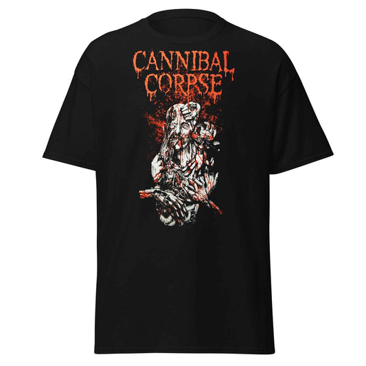 Cannibal Corpse Front Print T-Shirt – Unisex Death Metal Graphic Cotton Tee