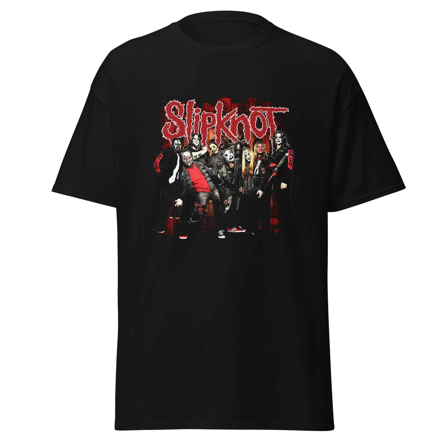 Front Print T-Shirt – Unisex Nu Metal Graphic Cotton Tee
