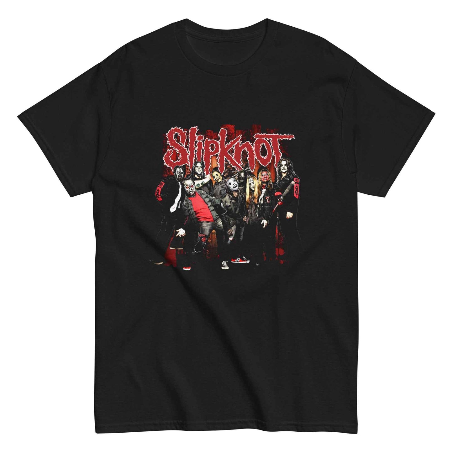Front Print T-Shirt – Unisex Nu Metal Graphic Cotton Tee